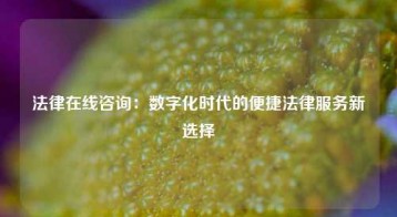法律在线咨询：数字化时代的便捷法律服务新选择